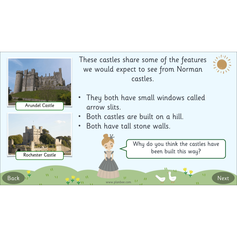 PlanBee Castles Castles KS1 History Lesson Planning and Resources