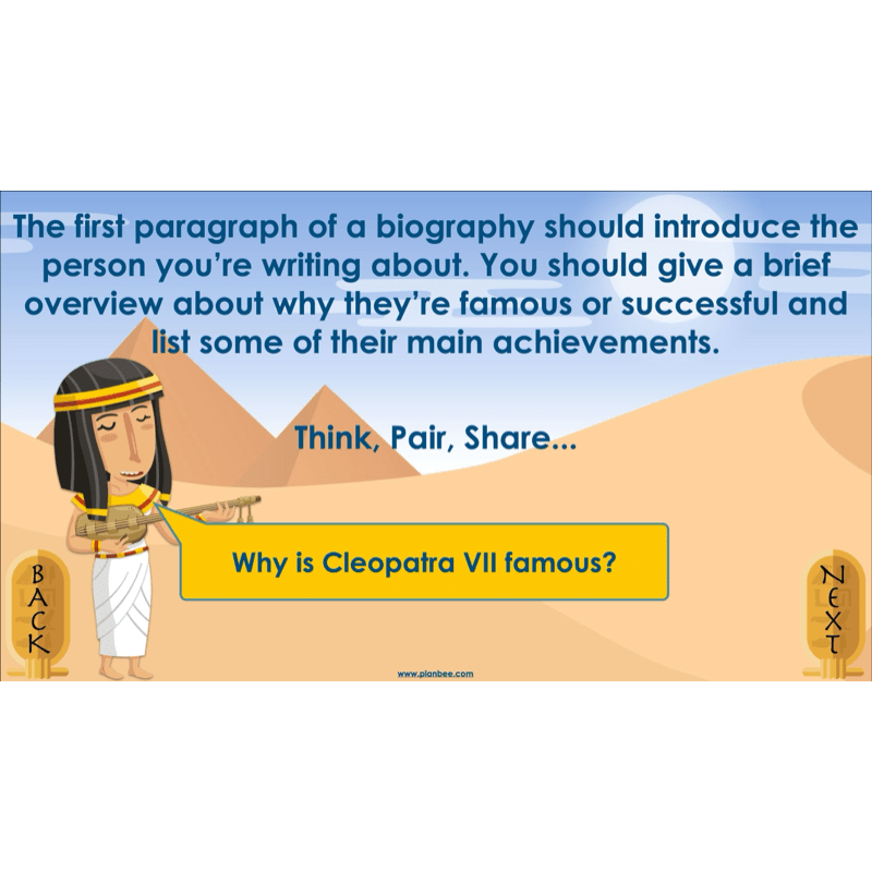 PlanBee Cleopatra KS2 | English Lesson Pack