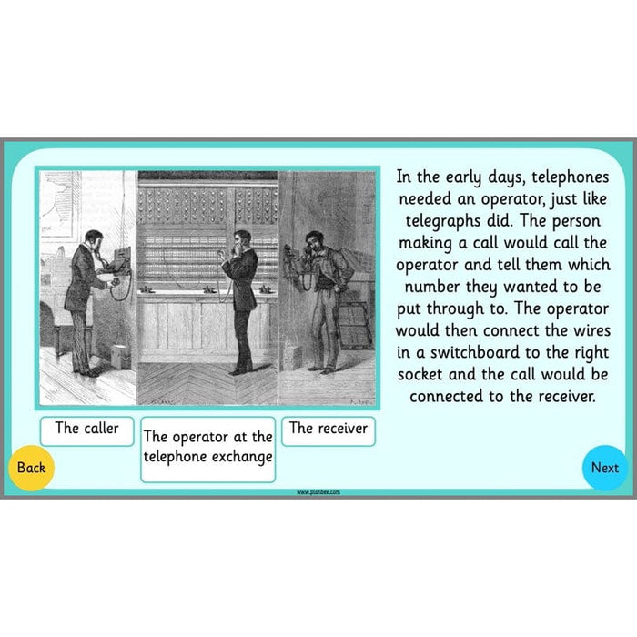 PlanBee Communication Then and Now: Primary History Plans for KS1