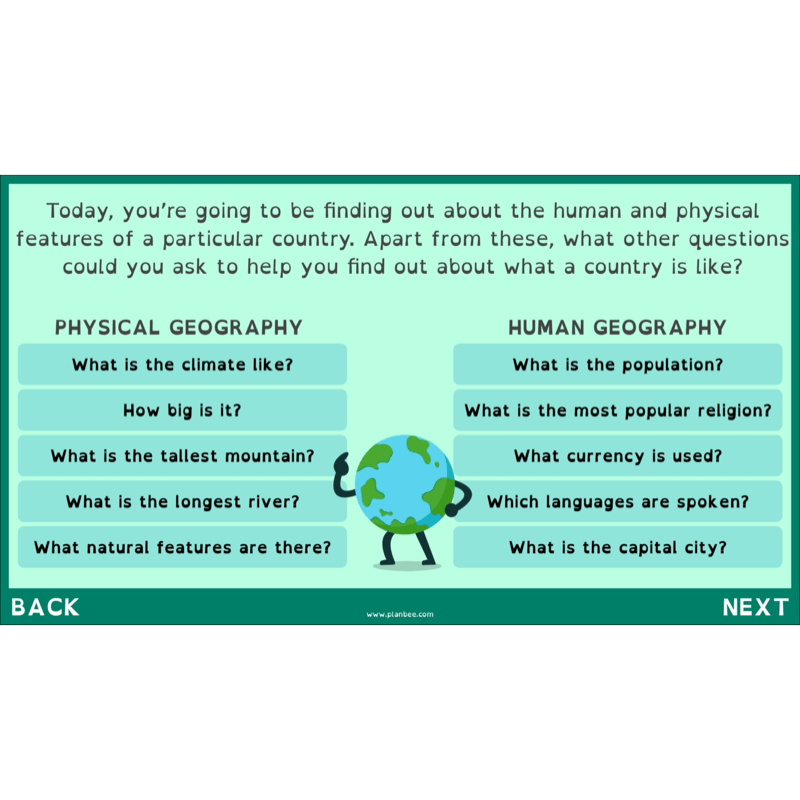 PlanBee Countries of the World | KS2 Geography Lessons PlanBee 