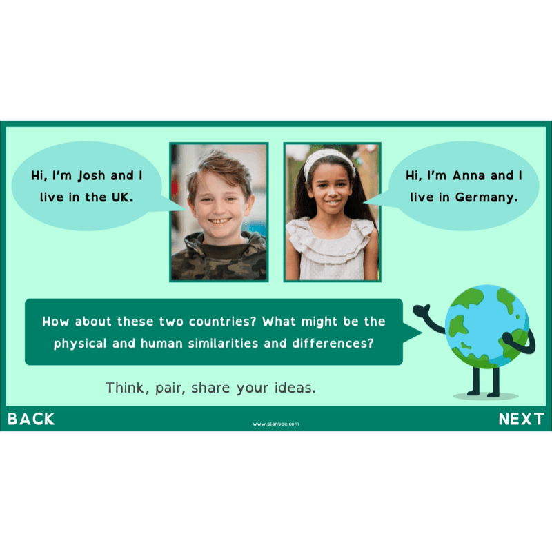 PlanBee Countries of the World | KS2 Geography Lessons PlanBee 