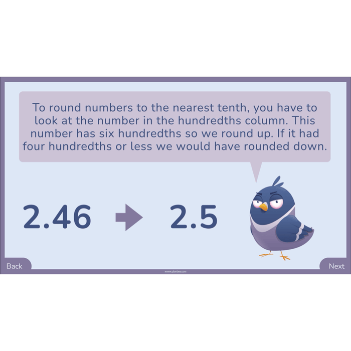PlanBee Year 6 Decimal Place Value Maths Lessons by PlanBee