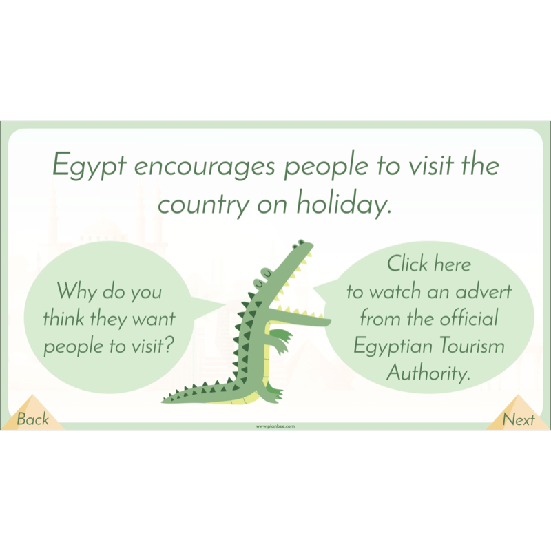 PlanBee Egypt Today - Year 3/4 Geography Lessons 