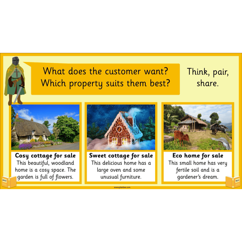 PlanBee FREE Mini-scheme | Traditional Tales: Estate Agents | KS1