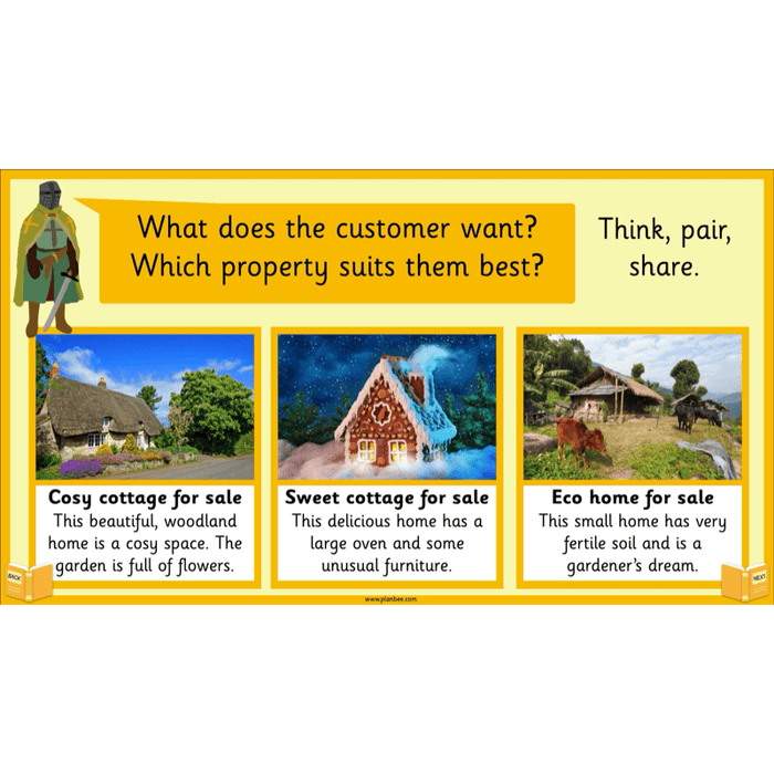 PlanBee FREE Mini-scheme | Traditional Tales: Estate Agents | KS1