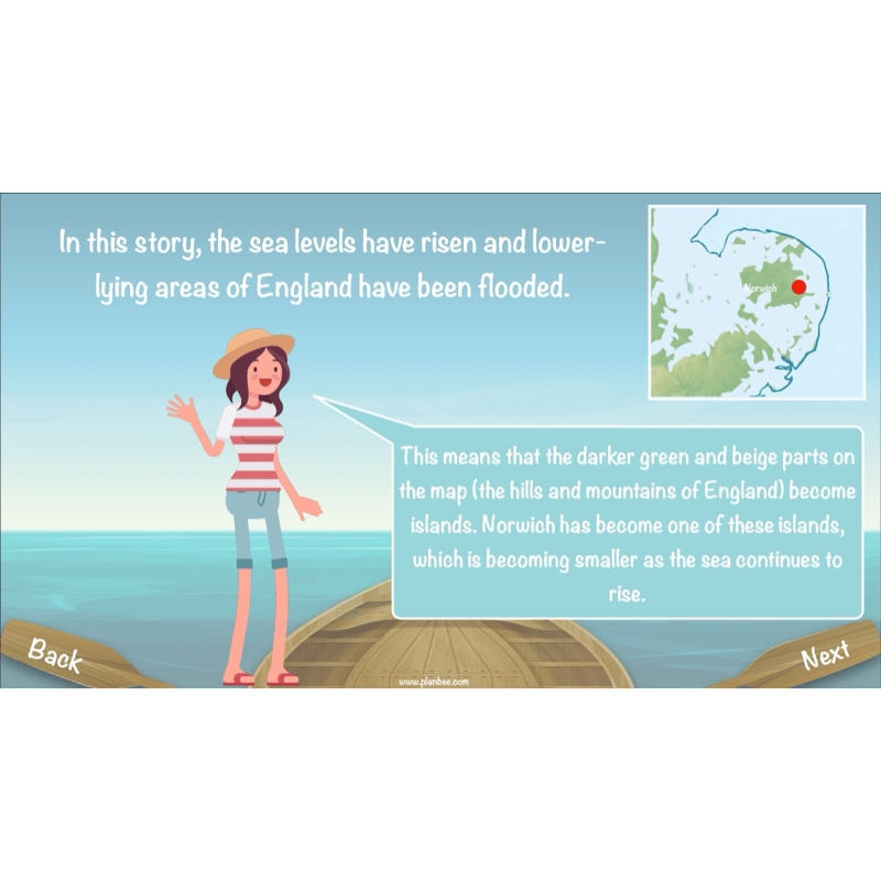PlanBee Floodland: Reading Comprehension KS2 | Year 6 English Pack