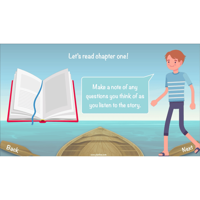 PlanBee Floodland: Reading Comprehension KS2 | Year 6 English Pack