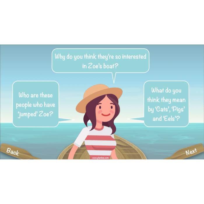 PlanBee Floodland: Reading Comprehension KS2 | Year 6 English Pack