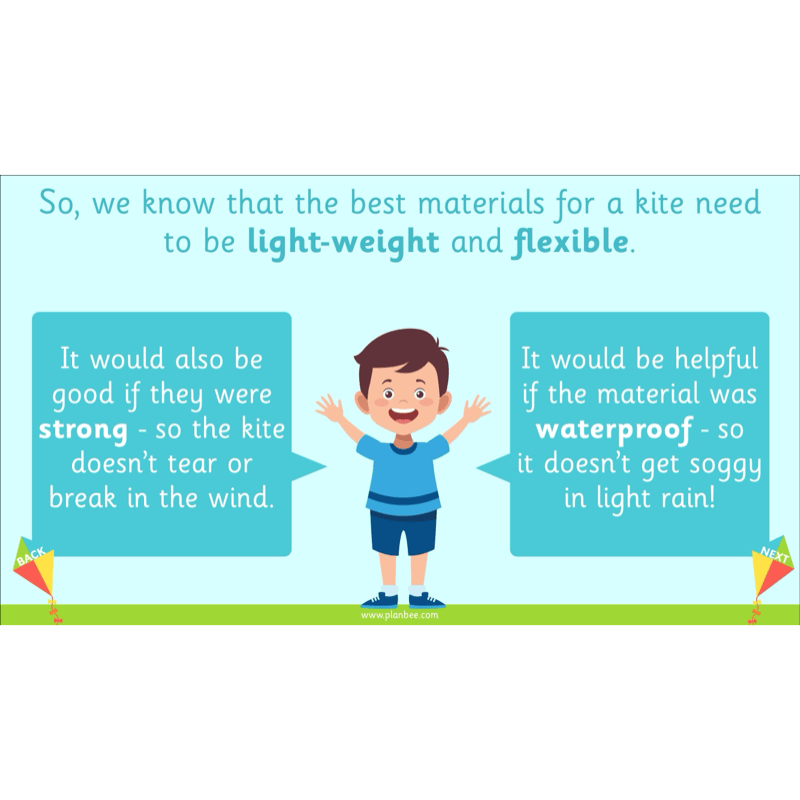 PlanBee Flying Kites KS1 DT Lesson Pack