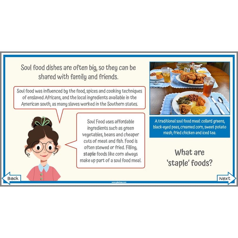 PlanBee Food of the USA KS2 DT Cookery Lessons by PlanBee