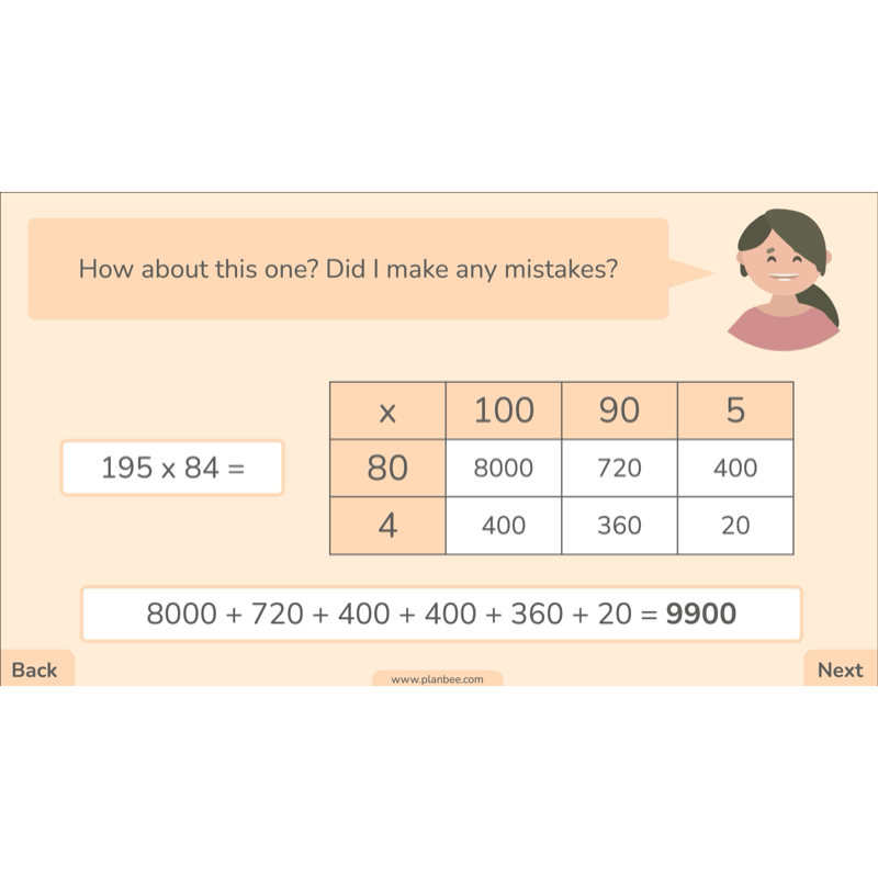 PlanBee Formal Multiplication Year 5 Maths Lessons by PlanBee