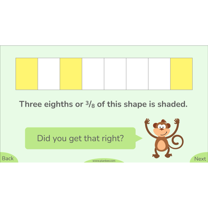 PlanBee Fractions in Action: Year 3 Fractions Planning by PlanBee