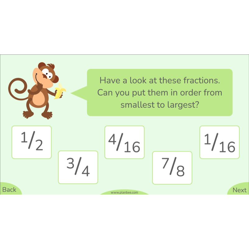 PlanBee Fractions in Action: Year 3 Fractions Planning by PlanBee