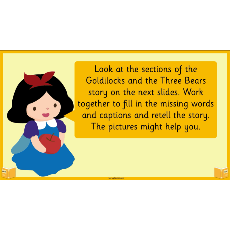 PlanBee Traditional Tales: Goldilocks | KS1 English Pack