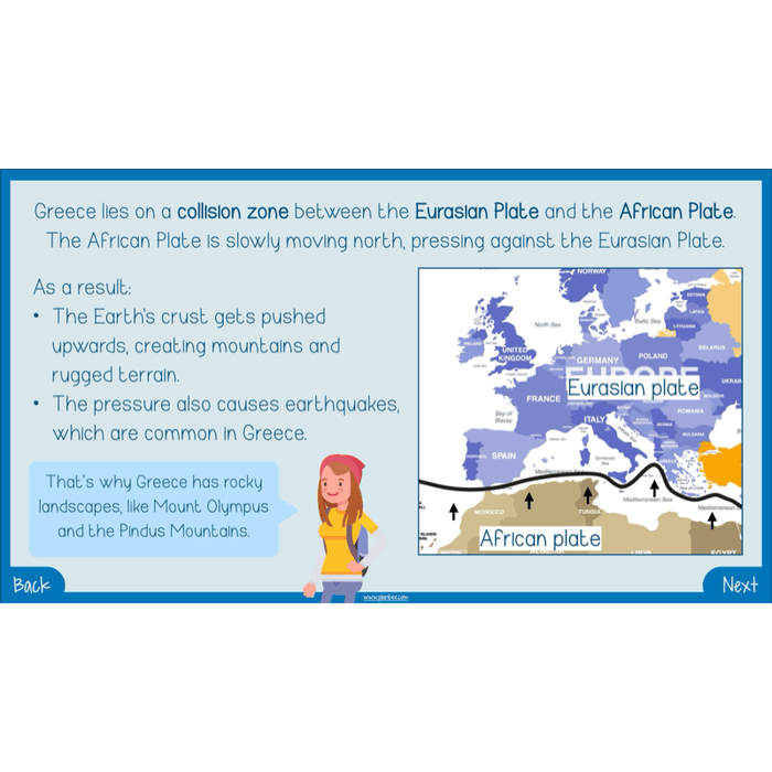PlanBee Greece Today | KS2 Geography Lesson Pack