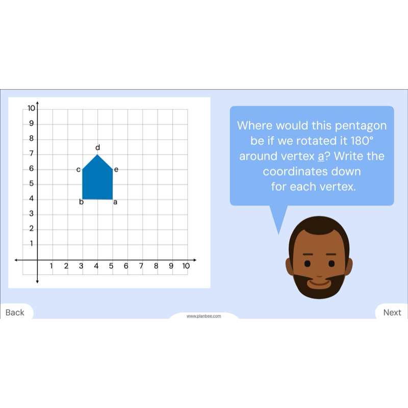 PlanBee Grids and Coordinates Year 6 Maths Lesson by PlanBee
