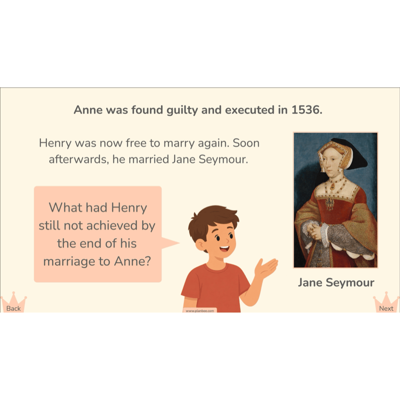 PlanBee Henry VIII and his Six Wives KS2 History Lessons