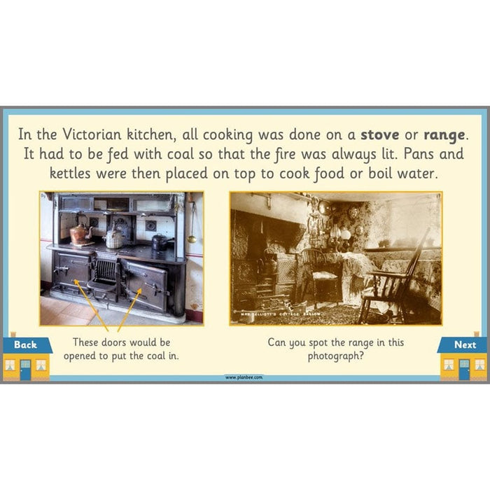 PlanBee KS1 Homes in the Past History Lesson Pack by PlanBee