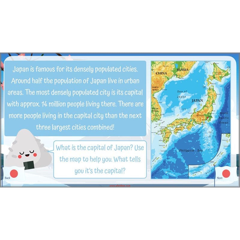 PlanBee Japan KS2 Year 5 & Year 6 Geography Lessons by PlanBee