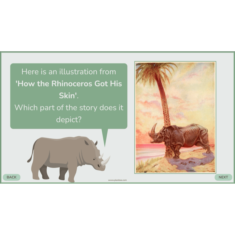 PlanBee Just So Stories KS2 | Reading Comprehension Year 4