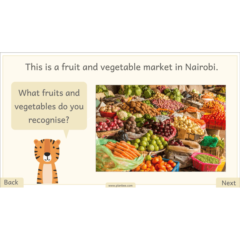 PlanBee Let's go on Safari | Kenya KS1 Geography Lesson Pack