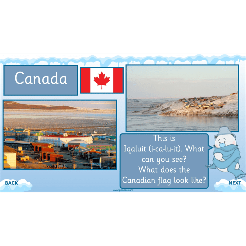 PlanBee Let's go to the Arctic KS1 Geography Lessons and Resources