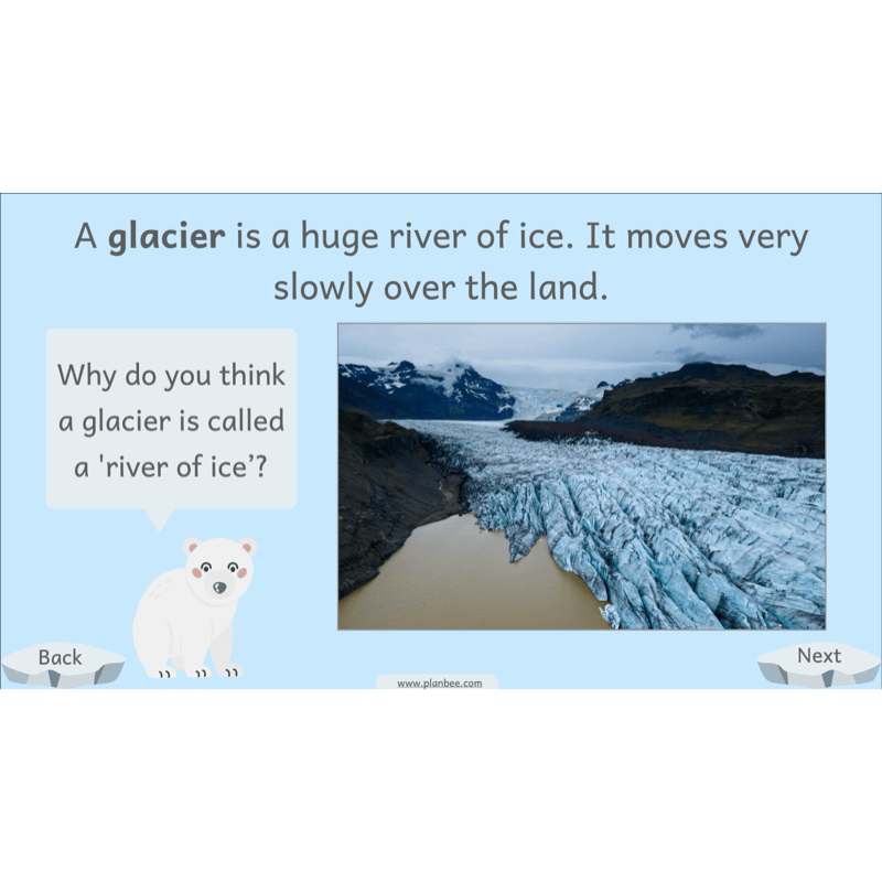 PlanBee Let's go to the Arctic KS1 Geography Lesson Pack