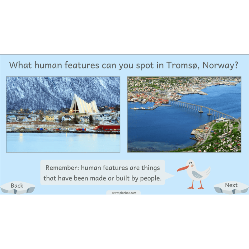 PlanBee Let's go to the Arctic KS1 Geography Lesson Pack