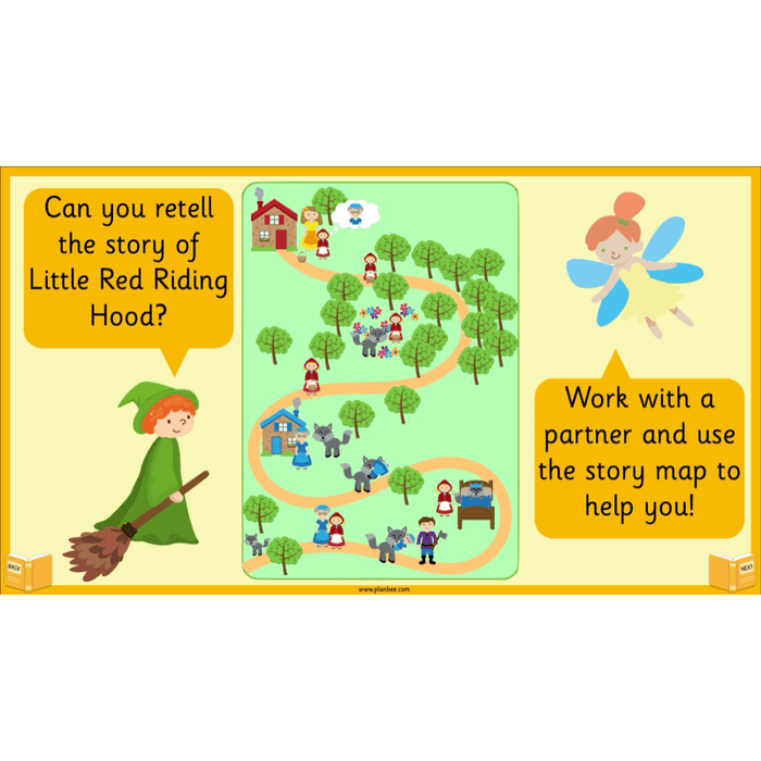PlanBee Traditional Tales: Little Red Riding Hood | KS1 English Pack