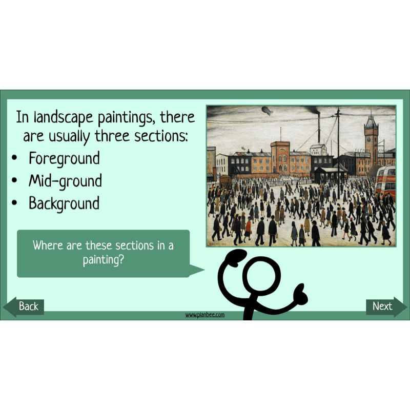 PlanBee LS Lowry KS2 - Year 3/4 Art Planning by PlanBee