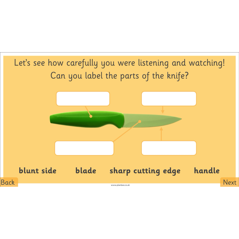PlanBee Making Healthy Snacks | KS1 DT Lesson Pack