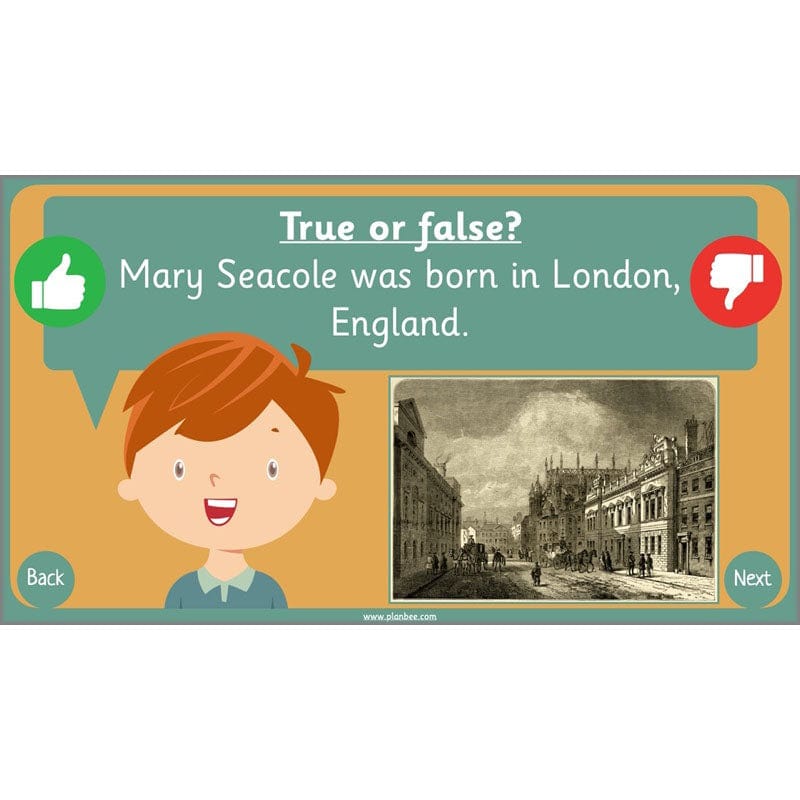 PlanBee Mary Seacole History KS1 lessons by Planbee