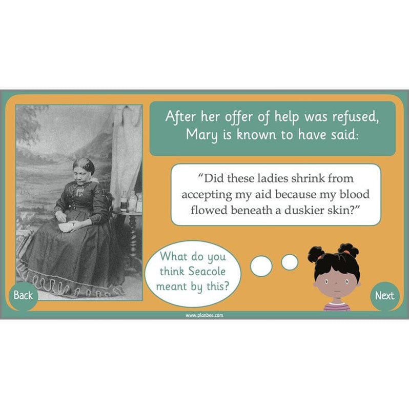 Mary Seacole History KS1 lessons by Planbee — PlanBee