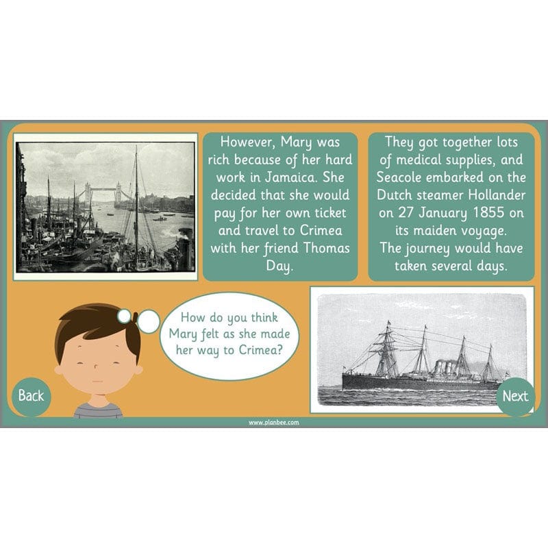 PlanBee Mary Seacole History KS1 lessons by Planbee