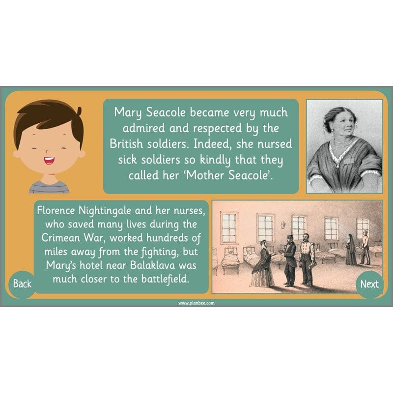 PlanBee Mary Seacole History KS1 lessons by Planbee
