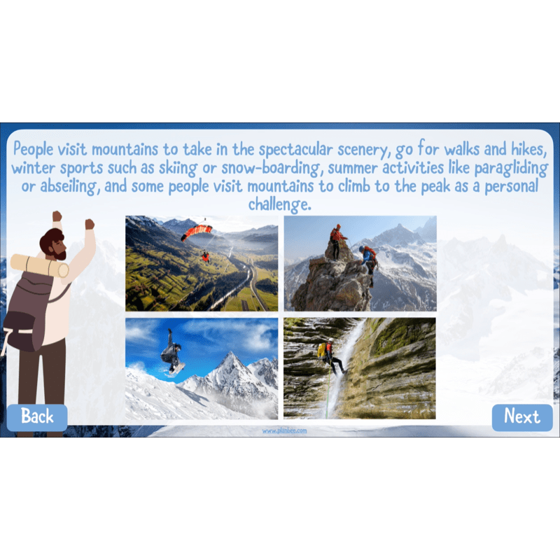 PlanBee Mountains KS2