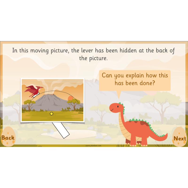 PlanBee Moving Dinosaurs KS1 | DT lessons