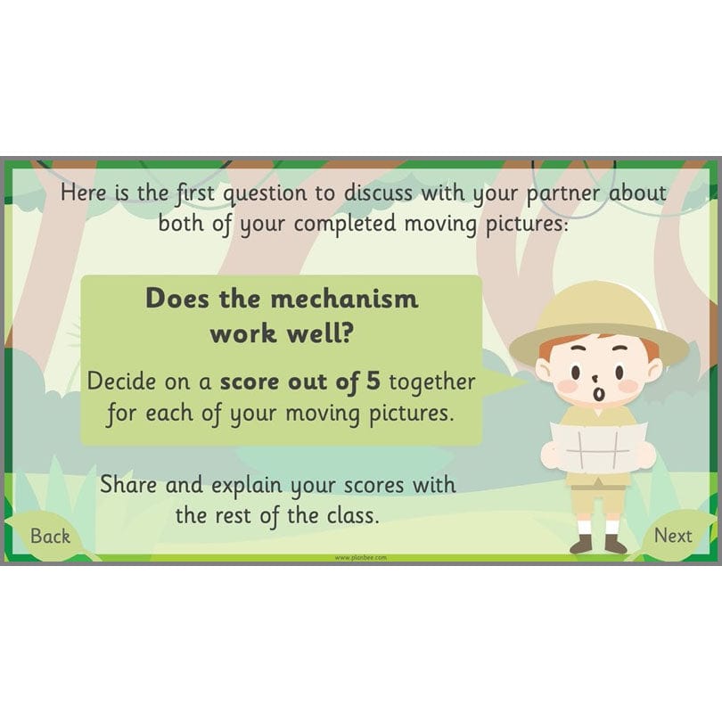 PlanBee Jungle-themed Sliders and Levers KS1 Lesson Pack | PlanBee