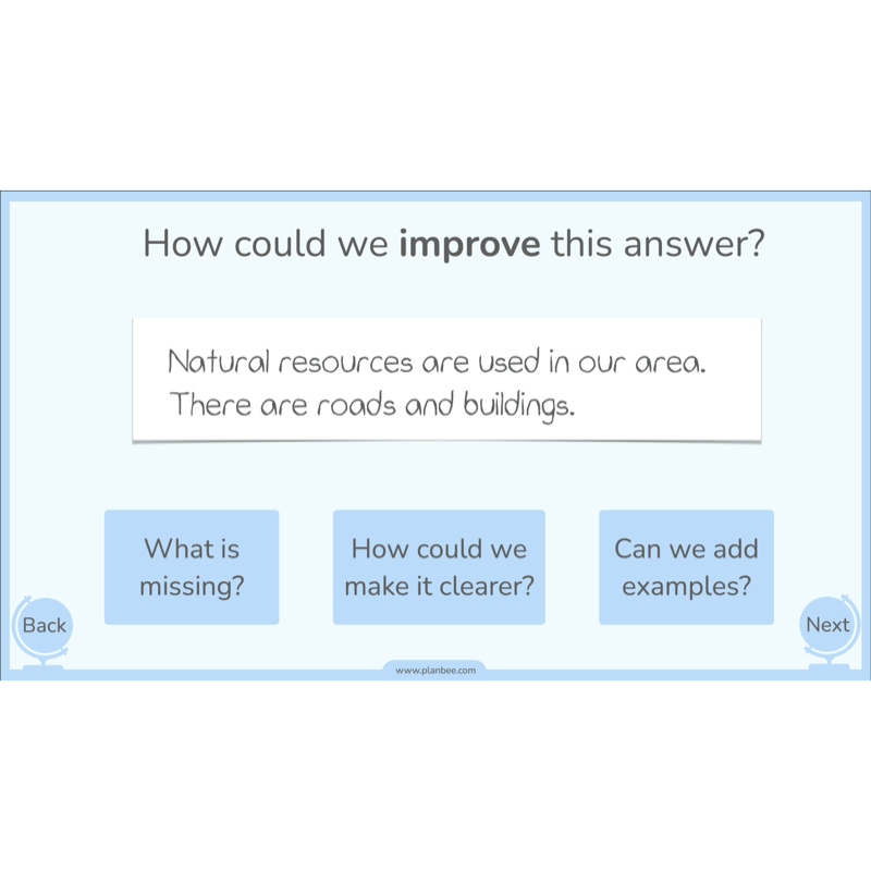 PlanBee Natural Resources KS2 Geography Lesson Pack