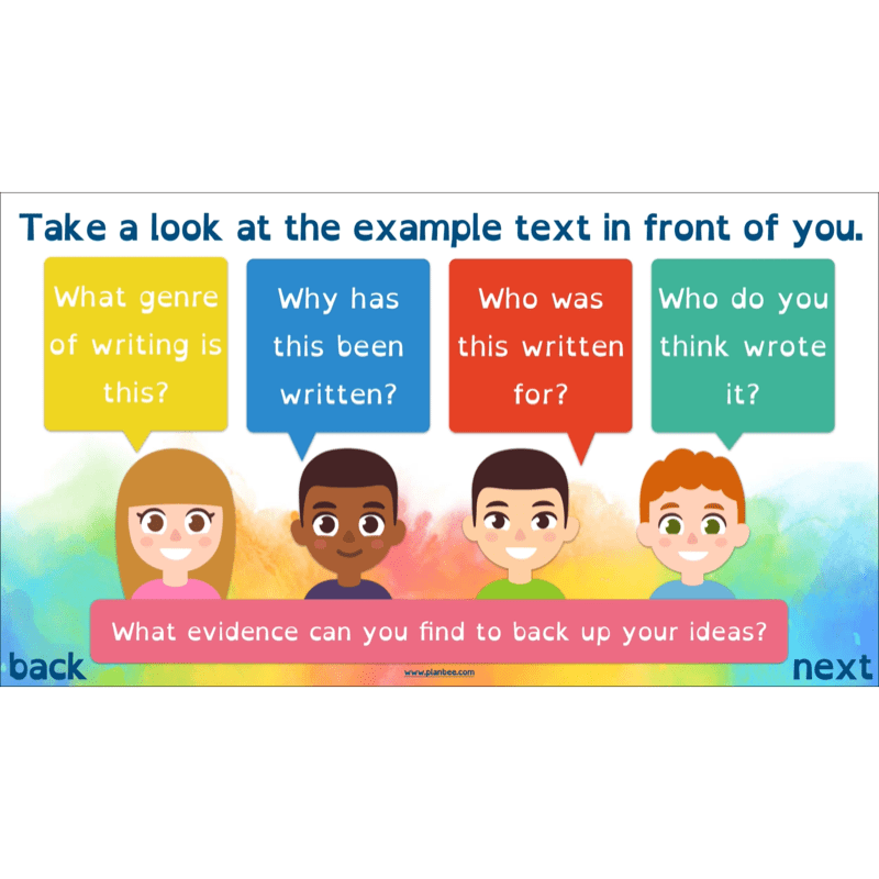 PlanBee Non-chronological Reports Year 6 English Planning