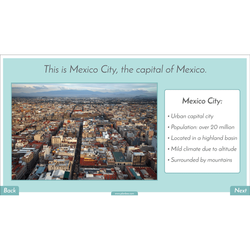 PlanBee North America KS2 Geography Lesson Pack