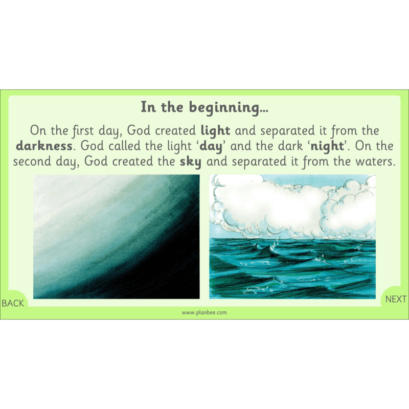 PlanBee Our Wonderful World - Creation Story KS1 RE Lessons | PlanBee