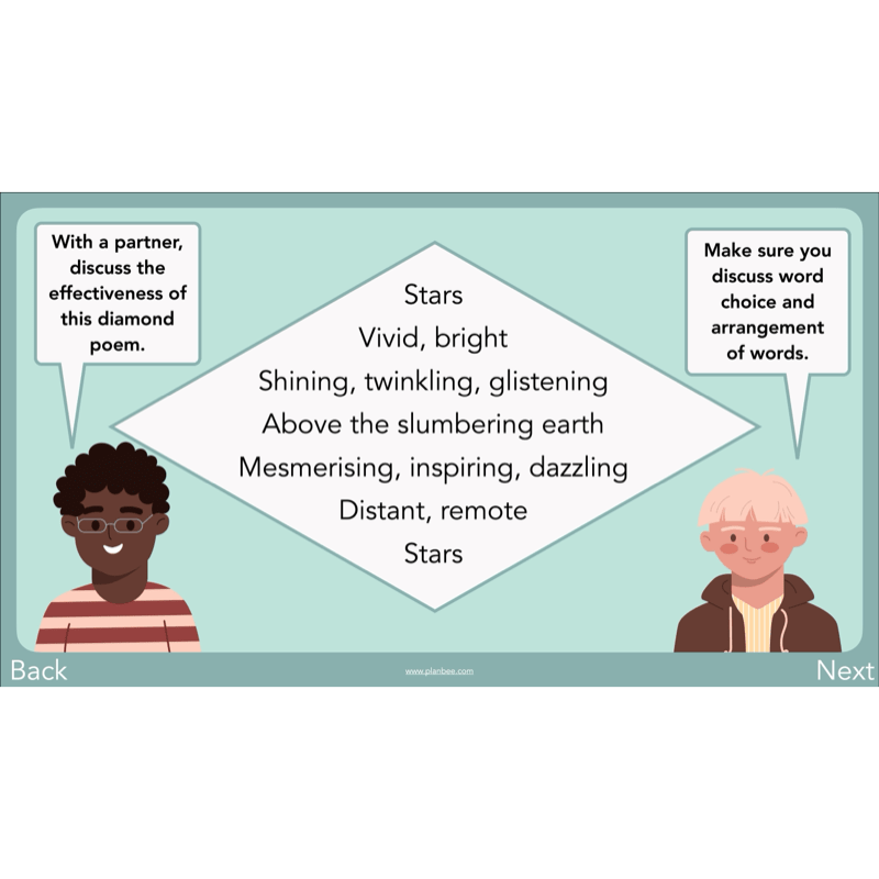 PlanBee Year 3 Patterns in Poetry | Investigating Types of Poems