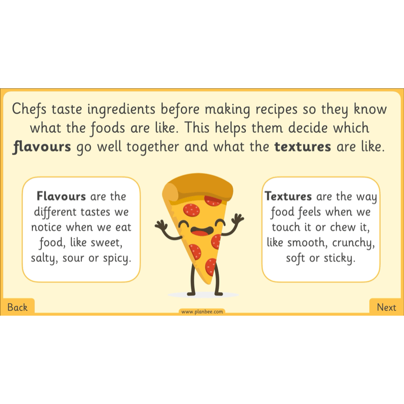 PlanBee Perfect Pizzas KS1 DT Lesson Pack