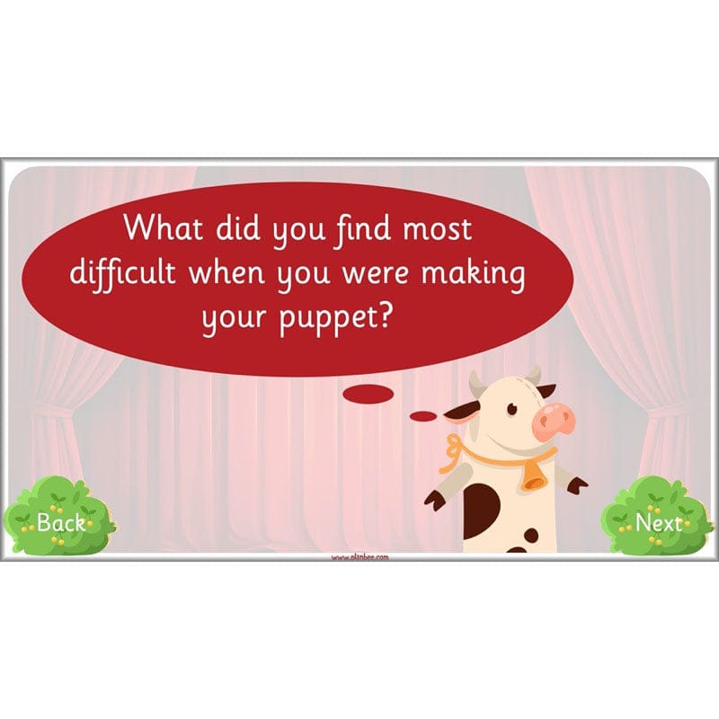 PlanBee Puppets KS1 DT Lesson Planning Pack for Year 2 by PlanBee
