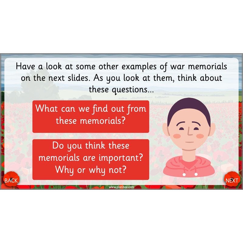 PlanBee KS1 Remembrance Day Lesson | Year 2 History Planning