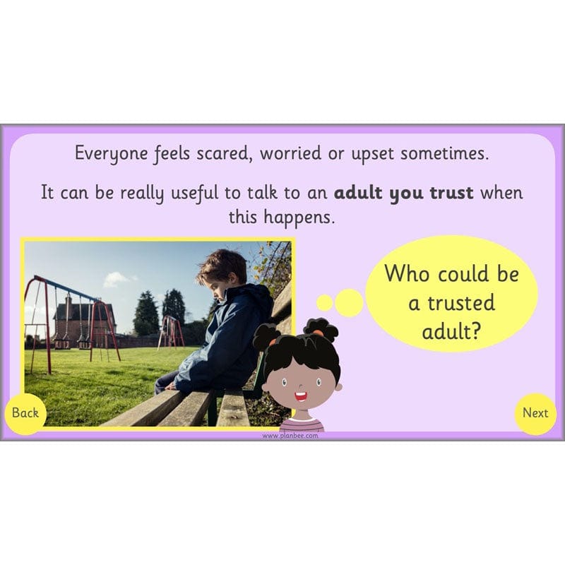 PlanBee Safe Spaces and Boundaries PSHE KS1 lessons by PlanBee