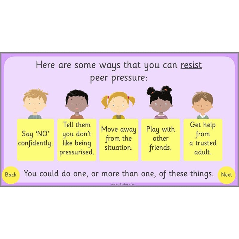 PlanBee Safe Spaces and Boundaries PSHE KS1 lessons by PlanBee