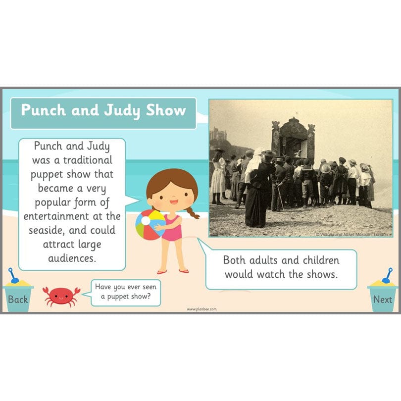 PlanBee Seaside Holidays in the Past KS1 History Lessons | PlanBee