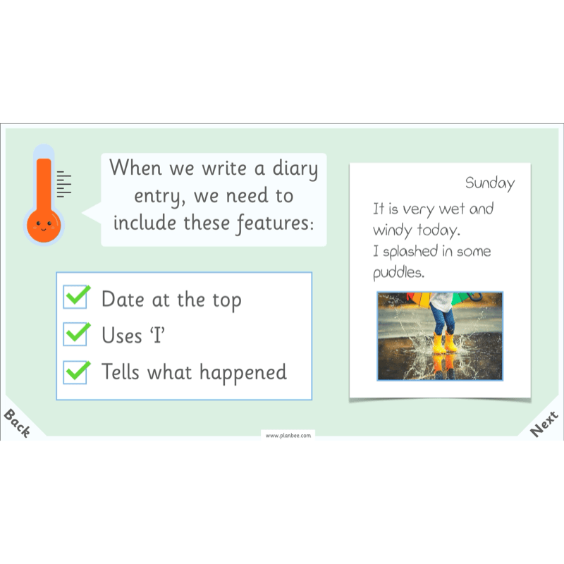 PlanBee Season Diaries | Year 1 English